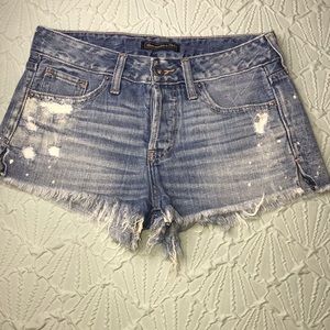 Abercrombie & Fitch acid wash shorts size 25